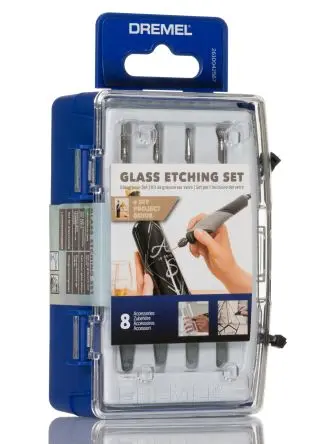 Dremel Multifunktionswerkzeug-Zubehör Glasätzset für Dremel Werkzeuge 8-Stk