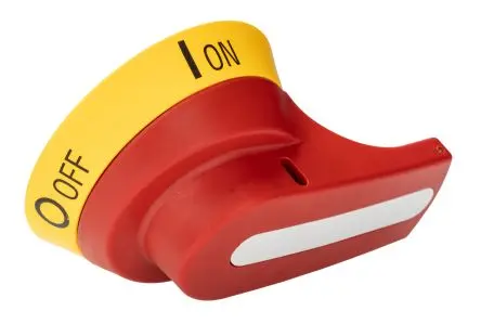 Produktfoto 1 von Lovato Gelb, Rot GAX Griff für GA030A, GA063A, GA160A, GAX6001 103.6 mm, IP65