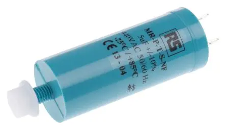Produktfoto 1 von RS PRO MRP440 Folienkondensator 440V ac 5 μF ±10 %, Schraubanschlussklemme