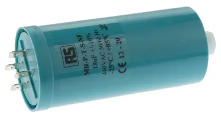 Produktfoto 1 von RS PRO MRP440 Folienkondensator 440V ac 18 μF ±10 %, Schraubanschlussklemme