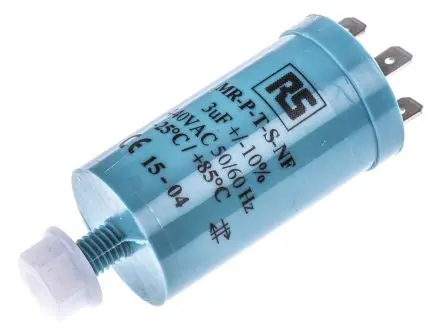 Produktfoto 1 von RS PRO MRP440 Folienkondensator 440V ac 3 μF ±10 %, Schraubanschlussklemme