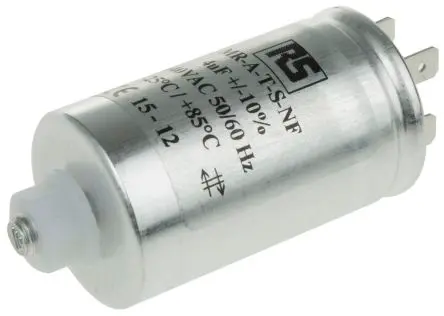 Produktfoto 1 von RS PRO MRA440 Folienkondensator 440V ac 4 μF ±10 %, Schraubanschlussklemme
