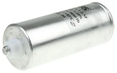 Produktfoto 1 von RS PRO MRA440 Folienkondensator 440V ac 10 μF ±10 %, Schraubanschlussklemme