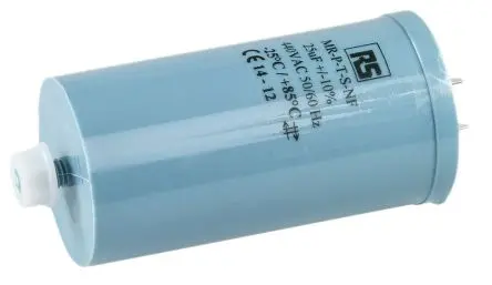 Produktfoto 1 von RS PRO MRP440 Folienkondensator 440V ac 25 μF ±10 %, Schraubanschlussklemme
