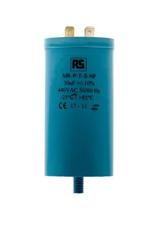 Produktfoto 1 von RS PRO MRP440 Folienkondensator 440V ac 30 μF ±10 %, Schraubanschlussklemme