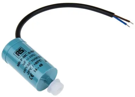 Produktfoto 1 von RS PRO MRP440 Folienkondensator 440V ac 3 μF ±10 %, Schraubanschlussklemme