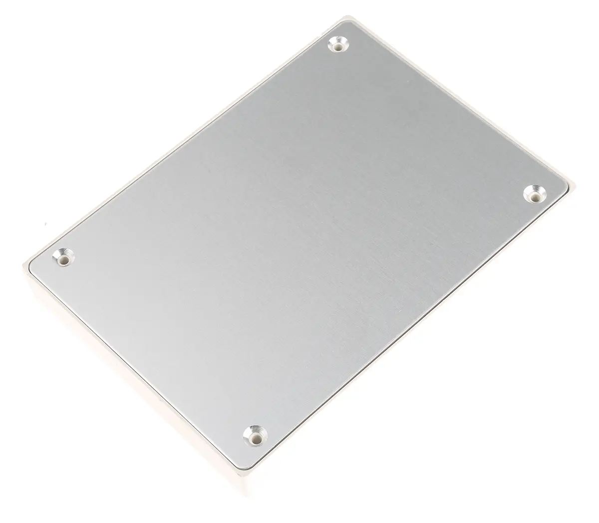 Produktfoto 1 von OKW Datec ABS Pultgehäuse Geneigte Front, Grau, Weiß, 180 mm 86 mm, 130 mm