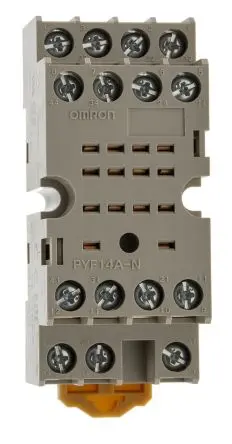 Produktfoto 1 von Omron Relaissockel zur Verwendung mit MY4IN, MY4IN1, MY4IN1-D2, MY4IN-CR, MY4IN-D2, MY4N, MY4N1, MY4N1-D2, MY4N-CR,