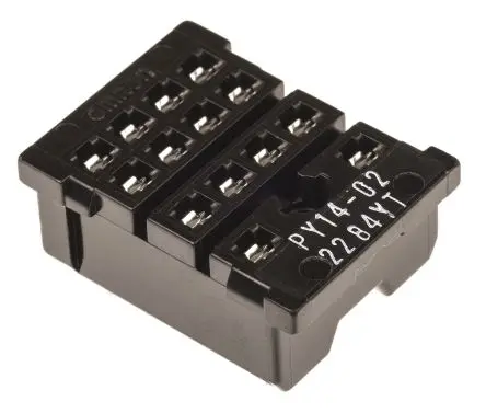 Produktfoto 1 von Omron Relaissockel zur Verwendung mit MY4IN, MY4IN1, MY4IN1-D2, MY4IN-CR, MY4IN-D2, MY4N, MY4N1, MY4N1-D2, MY4N-CR,