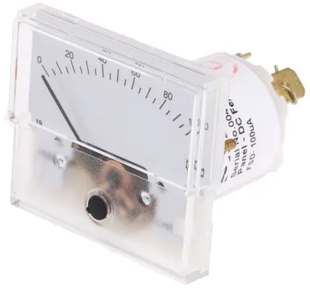 Produktfoto 1 von Sifam Tinsley Amperemeter 25 A DC Drehspul, 42.4 mm x 20.2 mm T. 31.2 mm / ±2.5 %