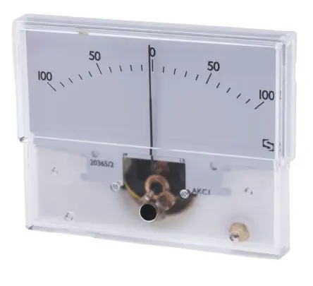 Produktfoto 1 von Sifam Tinsley Amperemeter 25 A Wechselstrom/Gleichstrom Drehspul, 73.7 mm x 32.3 mm T. 30.5 mm / ±1.5 %