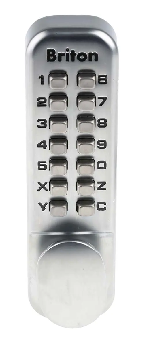 Produktfoto 1 von Briton Mechanisch Metall Poliert Codeschloss
