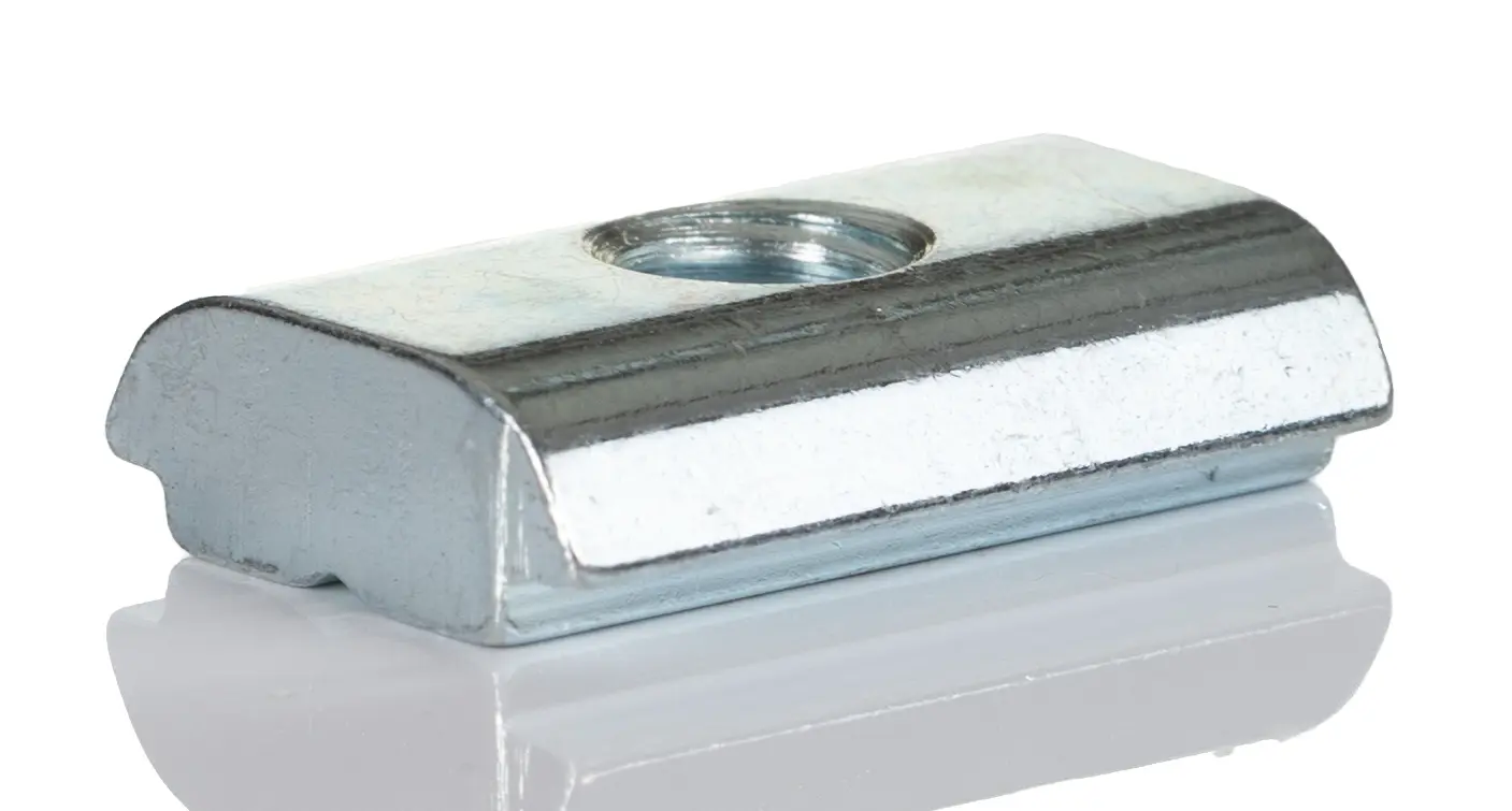 Produktfoto 1 von Bosch Rexroth Verbindungskomponente, Schiebeblock, Einschwenkbar, Befestigungs- und Anschlusselement für 10mm, M6, L.