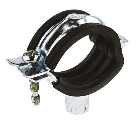 Produktfoto 1 von Unistrut Rohrklemme Rohr ø Edelstahl Silber 35 mm