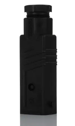 Produktfoto 1 von Hirschmann ST Leistungssteckverbinder Schwarz 3P+PE, 230V, 400 V, Kabel Gerade IP54 16A