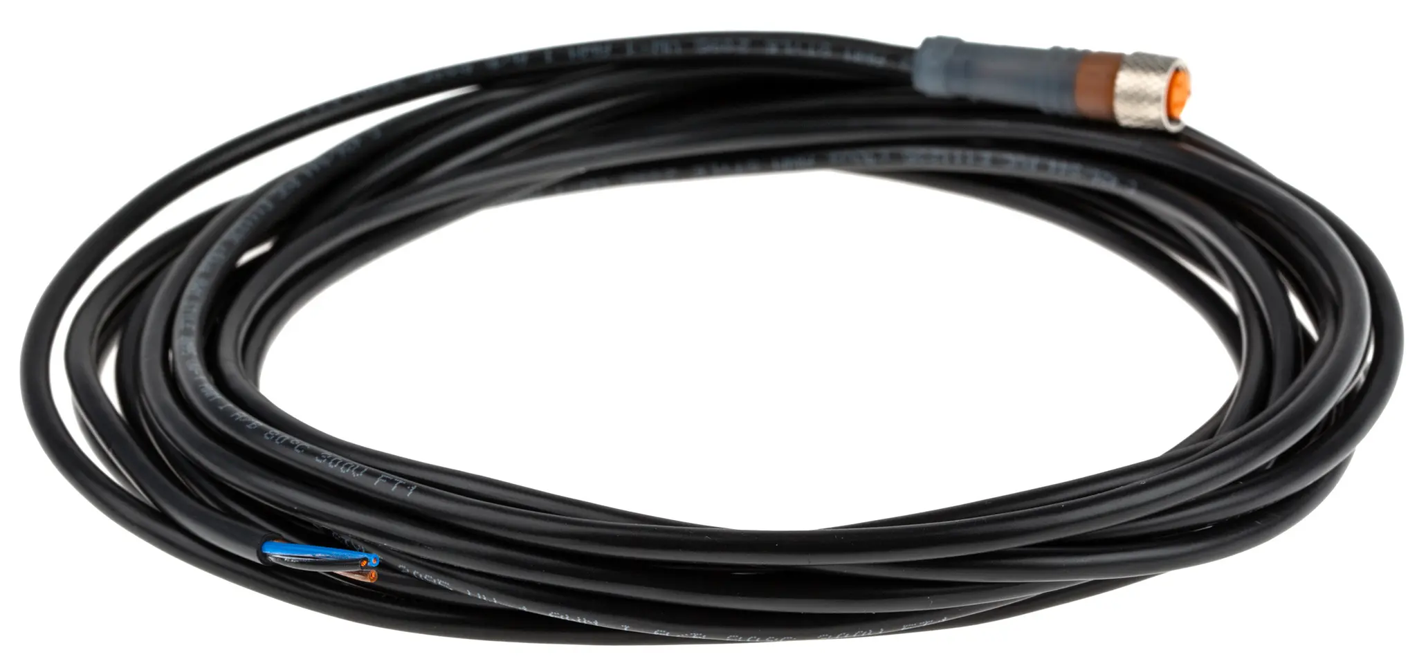 Produktfoto 1 von Lumberg RKMV, 3-polig Sensor-Betätigungselementkabel, M8, Gerade Buchse / Freies Ende Nicht abgeschlossen, Länge 5 m