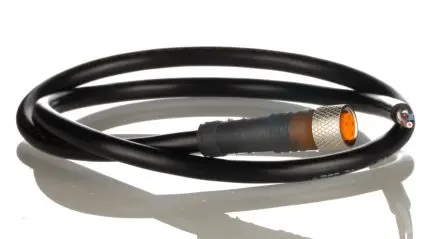 Lumberg RKMV, 4-polig Sensor-Betätigungselementkabel, Gerade Buchse / Nicht abgeschlossen, Länge 500 mm
