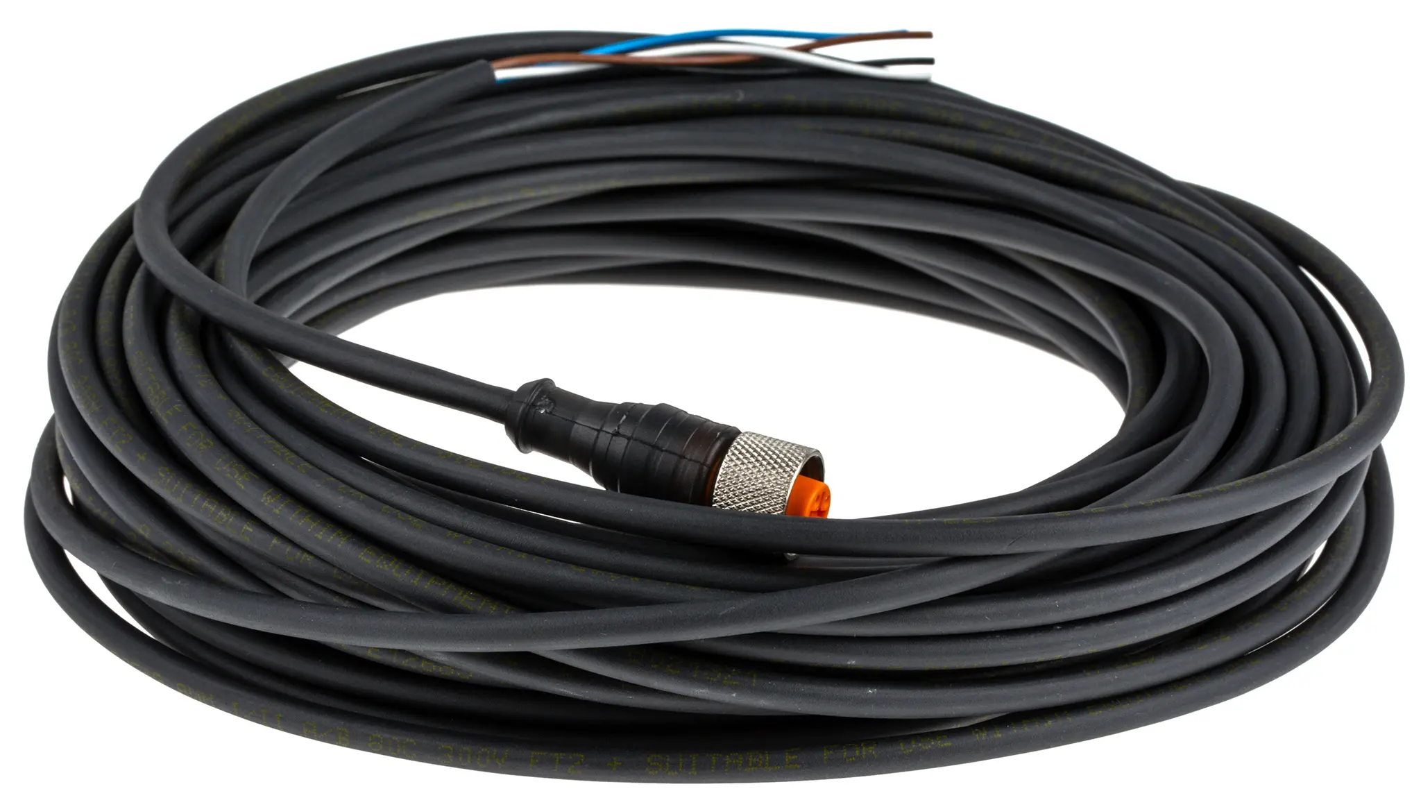 Produktfoto 1 von Lumberg RKT, 4-polig Sensor-Betätigungselementkabel, Gerade Buchse / Freies Ende Nicht abgeschlossen