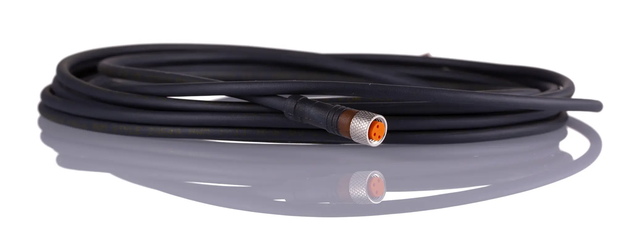 Produktfoto 1 von Lumberg RKMV, 3-polig Sensor-Betätigungselementkabel, Gerade Buchse / Nicht abgeschlossen Buchse