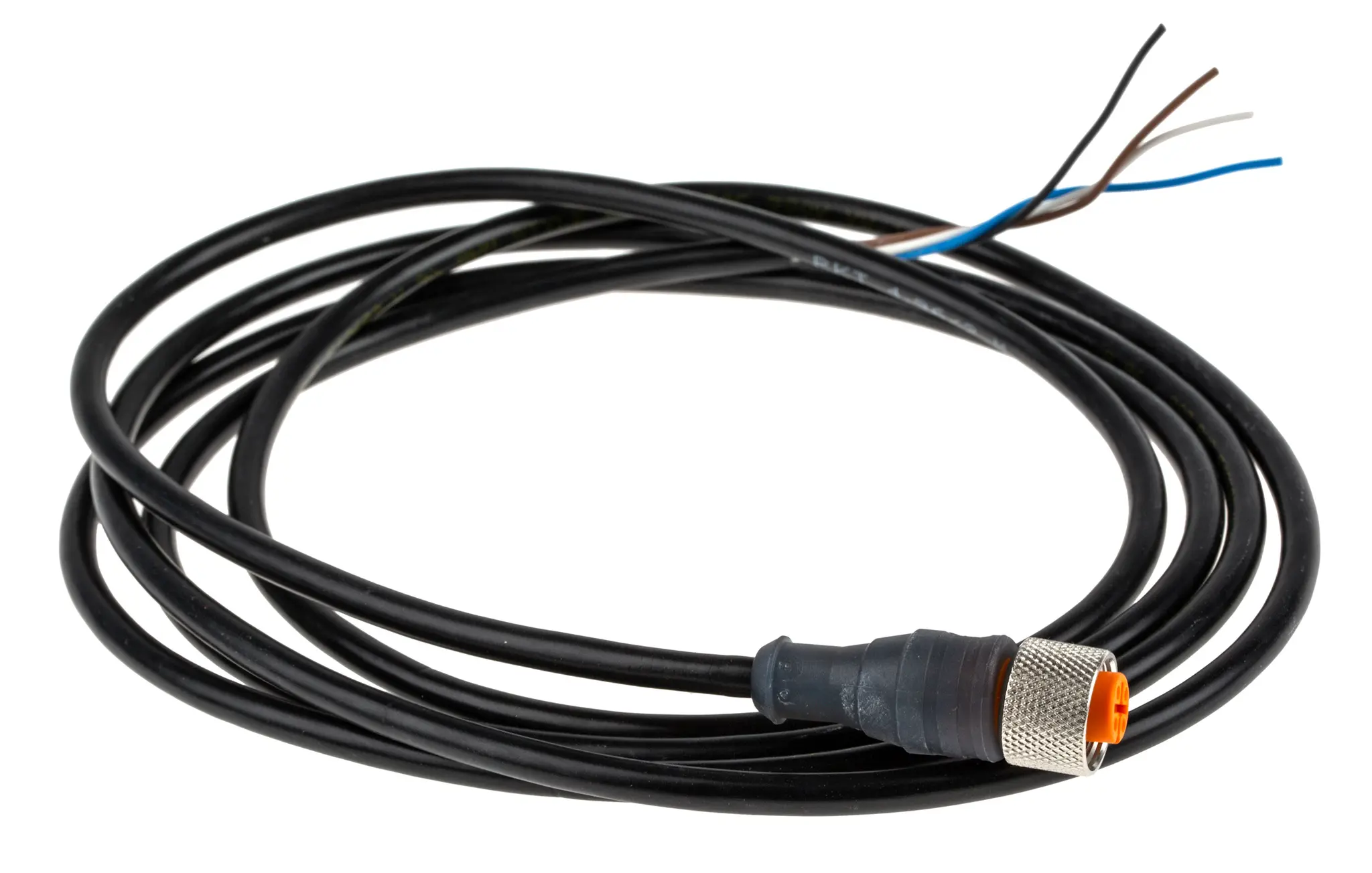 Produktfoto 1 von Lumberg RKT, 4-polig Sensor-Betätigungselementkabel, Gerade Buchse / Nicht abgeschlossen, Länge 2 m