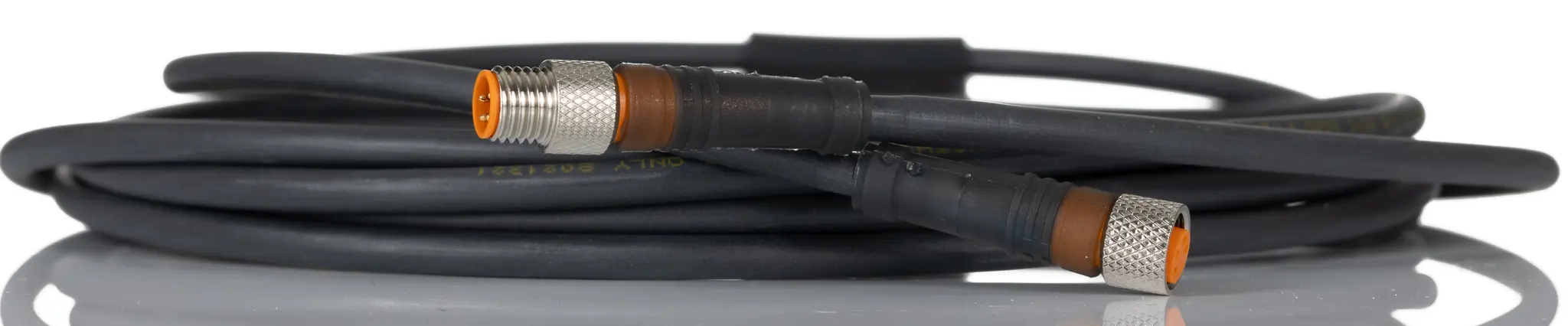 Produktfoto 1 von Lumberg RSMV-RKMV, 4-polig Sensor-Betätigungselementkabel, Gerade Stecker 4 / Gerade Buchse