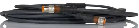 Produktfoto 1 von Lumberg RSMV-RKMV, 4-polig Sensor-Betätigungselementkabel, Gerade Stecker 4 / Gerade Buchse, Länge 3 m