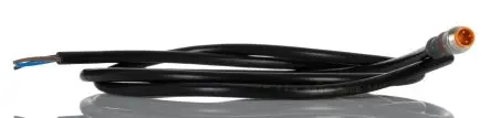Produktfoto 1 von Lumberg RSMV, 3-polig Sensor-Betätigungselementkabel, Gerade Stecker / Nicht abgeschlossen, Länge 1 m