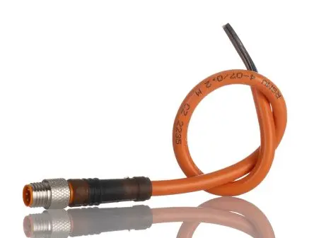 Produktfoto 1 von Lumberg RSMV, 4-polig Sensor-Betätigungselementkabel, Gerade Stecker / Nicht abgeschlossen, Länge 200 mm
