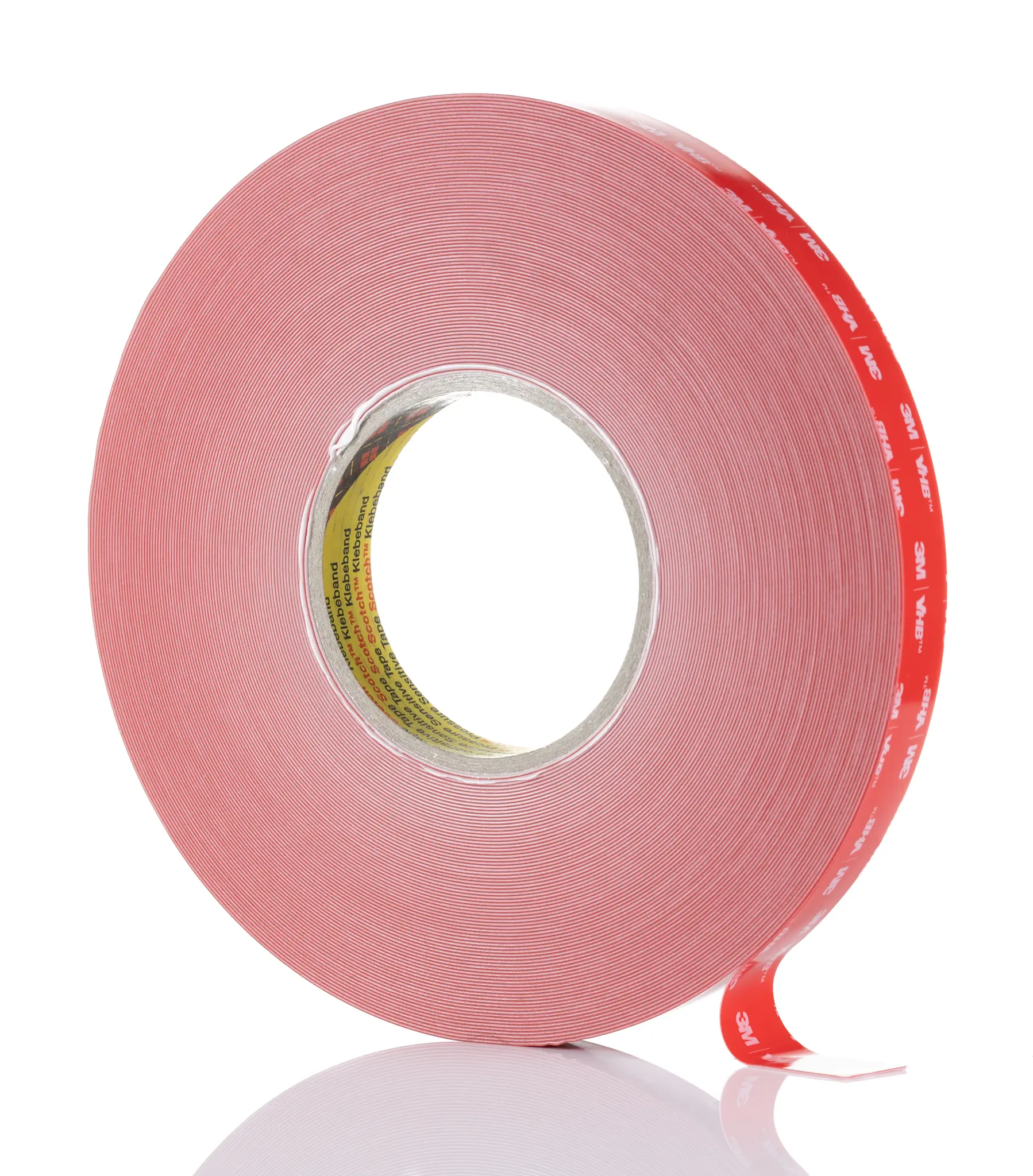 Produktfoto 1 von 3M LSE-060WF VHB LSE Acrylschaum Schaumstoff Klebeband doppelseitig, Weiß, Stärke 0.6 mm, 19 mm x 33 m, 3 N/cm