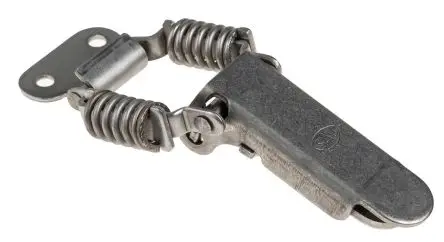 Savigny Edelstahl Spannverriegelung Federbelastet Abschließbar 48 mm 35mm, 294 N 9 mm