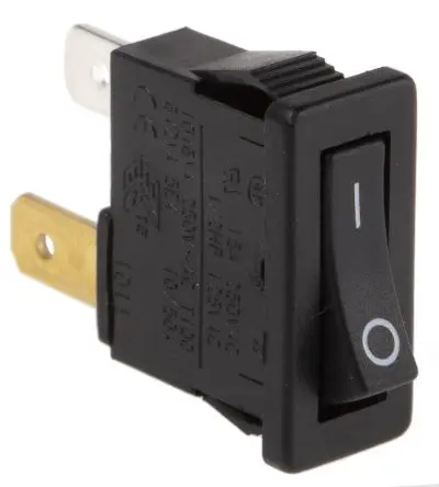 Produktfoto 1 von Arcolectric Panel Wippschalter SPST Ein-Neutral-Ein Ein-Aus, 15A, IP66