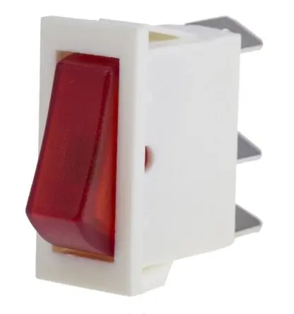 Produktfoto 1 von Arcolectric Panel Wippschalter SPST Ein-Neutral-Ein Ein-Aus, 16A Beleuchtet, IP54, IP67