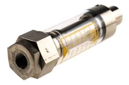 Produktfoto 1 von Parker UCC Flowline 90 °C Durchflussmesser 1l/min 9l/min BSP parallel, BSP, BSPT, ISO 228 1-1/4 Zoll, 3/4 Zoll, 3/8