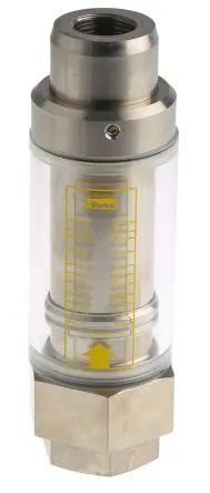 Produktfoto 1 von Parker UCC Flowline 90 °C Durchflussmesser 5l/min 55l/min