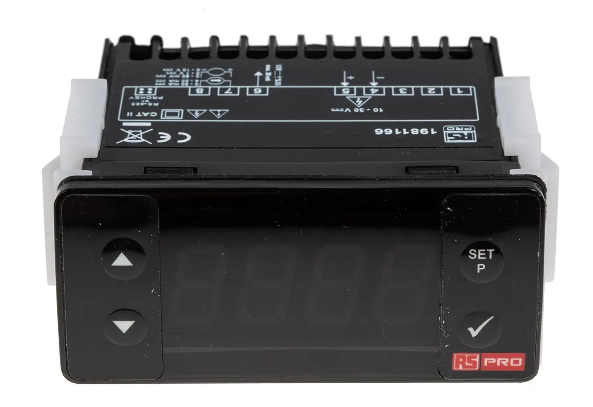 Produktfoto 1 von RS PRO RS ESM3700-N Digital Prozessanzeige für Strom, Spannung H 71 mm B 29 mm 4-Stellen T. 62.5 mm 10 mm Ziffernhöhe