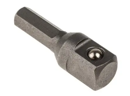 Produktfoto 1 von Teng Tools 1/4 in Sechskant Adapter, CrV-Stahl, Länge 12 mm