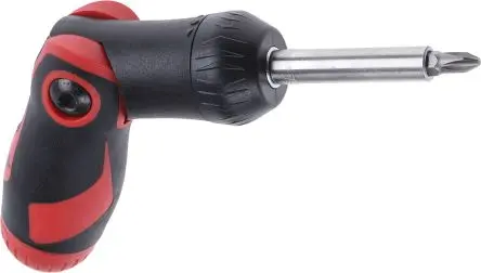Produktfoto 1 von Teng Tools Ratschenschraubendreher Phillips, Pozidriv, Geschlitzt 1/4 in Sechskant 172mm, 8 Stück