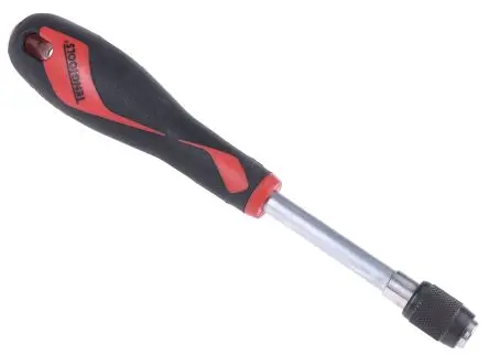 Produktfoto 1 von Teng Tools Sechskant Steckschlüssel-Handgriff Schließer (NO) Nicht parkend, Länge 183mm / Klinge 30 mm