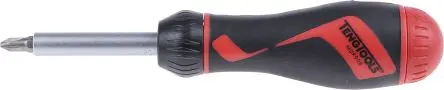 Produktfoto 1 von Teng Tools Ratschenschraubendreher Phillips, Pozidriv, Geschlitzt 1/4 in Sechskant 175mm, 7 Stück