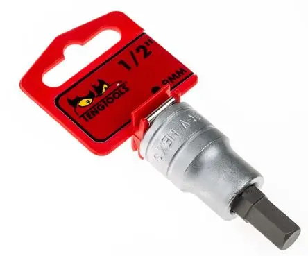 Produktfoto 1 von Teng Tools 1/2 in Bit Bit-Steckschlüssel SW 9 mm Vierkant