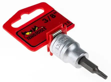 Produktfoto 1 von Teng Tools 3/8 in Bit Bit-Steckschlüssel SW TX15 Vierkant x 18mm
