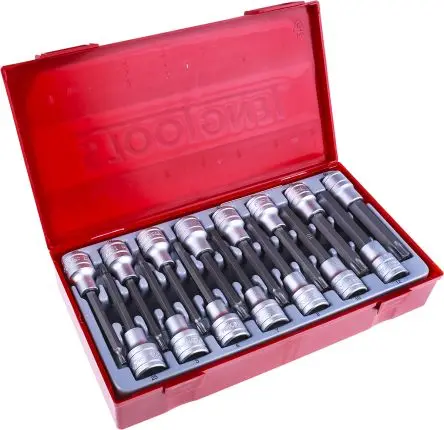 Produktfoto 1 von Teng Tools Steckschlüsselsatz 1/2 in Sechskant Bit 15-teilig