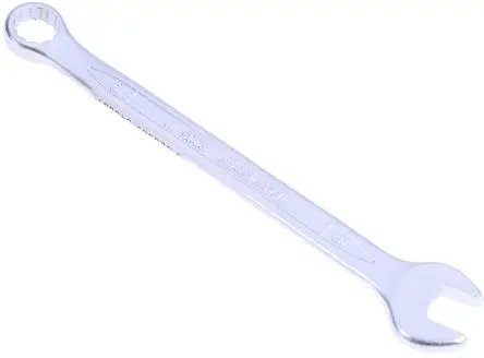 Produktfoto 1 von Teng Tools Ring-Maulschlüssel Satiniert 10 mm, CrV-Stahl Schließer (NO), Länge 140mm