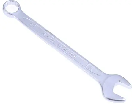 Teng Tools Ring-Maulschlüssel Satiniert 15 mm, CrV-Stahl Schließer (NO), Länge 190mm