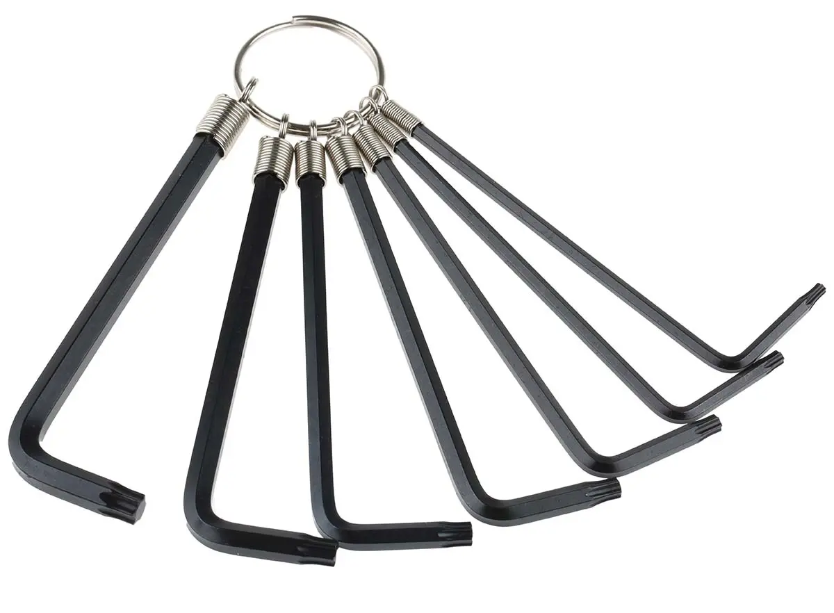 Produktfoto 1 von Teng Tools  Innensechskant-Schlüssel, Satz 7-teilig L-Form lang