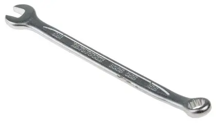 Produktfoto 1 von Teng Tools Ring-Maulschlüssel Satiniert 5.5 mm, CrV-Stahl Schließer (NO), Länge 95mm