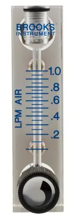 Produktfoto 1 von Key Instruments FR2000 Gas Durchflussmesser 0.1l/min → 1l/min Typ Variabler Bereich
