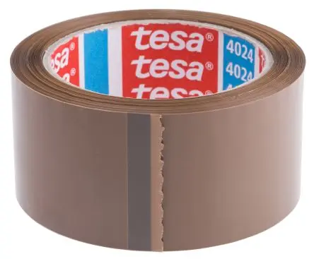 Produktfoto 1 von Tesa 4024 Packband, Polypropylen, Braun, Stärke 50 μm, 50mm x 66 m