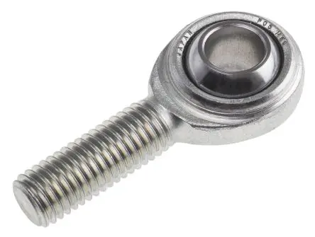 Produktfoto 1 von RS PRO Stahl Gelenkkopf, Wellen-Ø 14 mm, M14 x 2 Male Metrisch, Traglast bis 34300 N