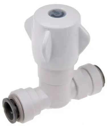 Produktfoto 1 von John Guest Absperrhahn Acetal 15 mm Steckfitting, Innengewinde 15 mm